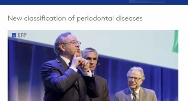 EFP releases video on new classification of periodontal and peri-implant diseases