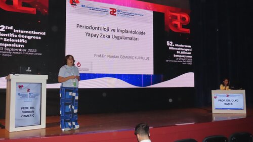 Presentation at Turkish Society of Periodontology Congress 2023