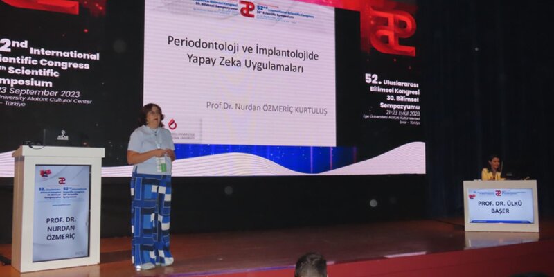 Presentation at Turkish Society of Periodontology Congress 2023