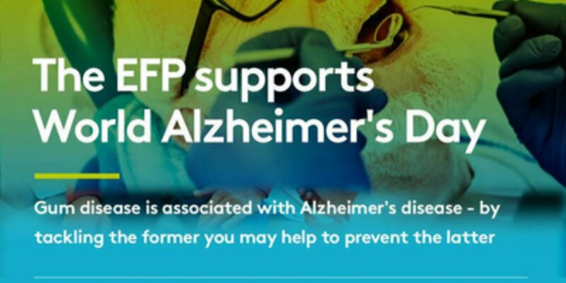 EFP supports World Alzheimer’s Day and calls for more research into links with periodontitis