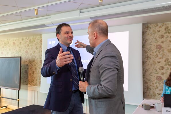 EFP presidential handover EFP presidential handover