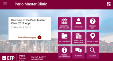 EFP launches special app for Perio Master Clinic 2019