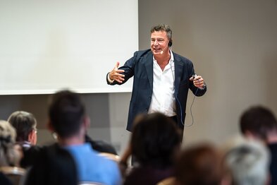 Professor Rasperini lectures