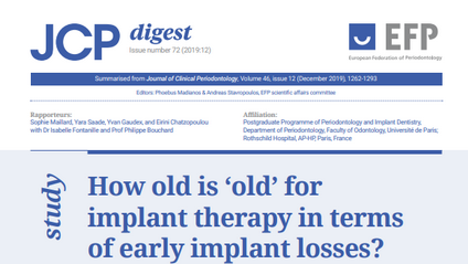 JCP Digest: Age should not be a limiting factor for implant therapy