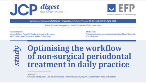 Guided periodontal infection control is ‘more time-efficient than conventional therapy’