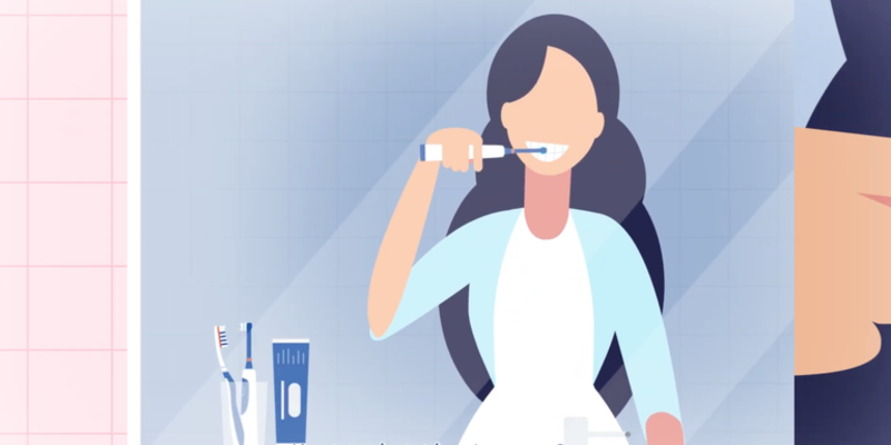 Women's oral health during pregnancy animations