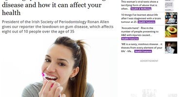 European Gum Health Day makes an early impact in the media