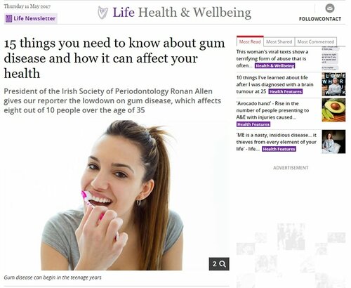 European Gum Health Day makes an early impact in the media