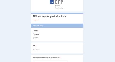 EFP launches survey of periodontists and hygienists on impact of Covid-19