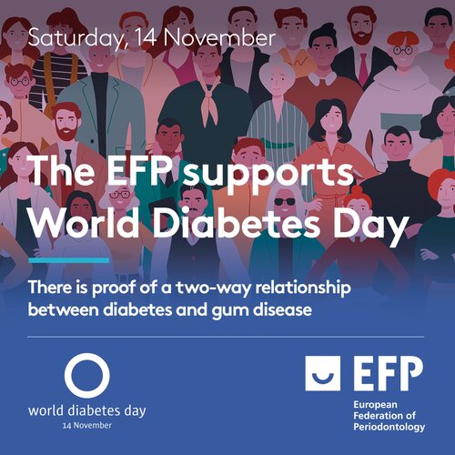 World Diabetes Day: EFP highlights latest research on perio-diabetes link