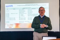 image of presenter at workshop
