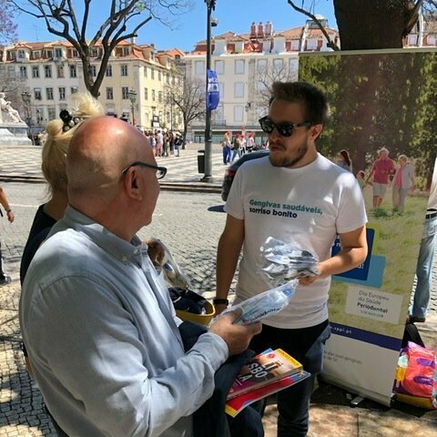 Gum Health Day 2019: Portugal – street action in three cities