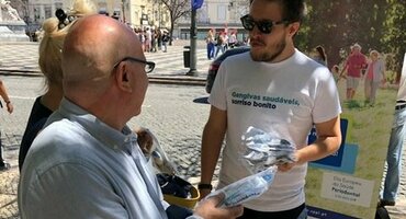Gum Health Day 2019: Portugal – street action in three cities