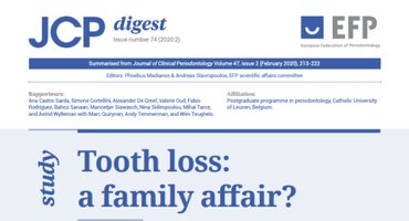 Is tooth loss a family affair? JCP Digest reports on the evidence