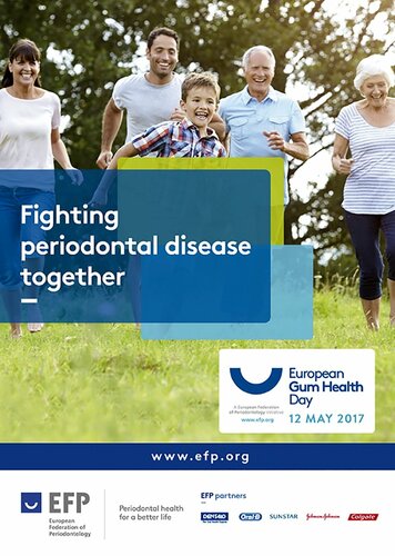 EFP provides guidance and resources to national perio societies for European Gum Health Day 2017