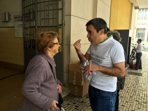 Portugal: Street campaign and extensive media coverage