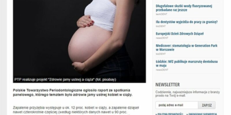 Poland: Focus on oral health and pregnancy