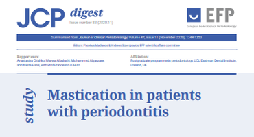Something to chew on – JCP Digest explores mastication in periodontal patients