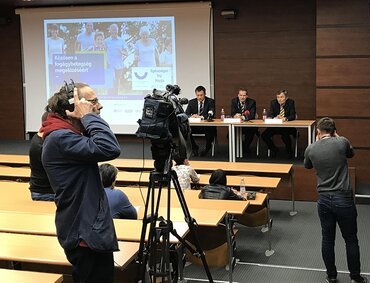 Hungary: live interviews and informative video