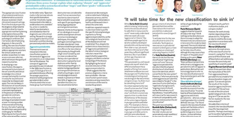Clinicians highlight impact of new classification on research