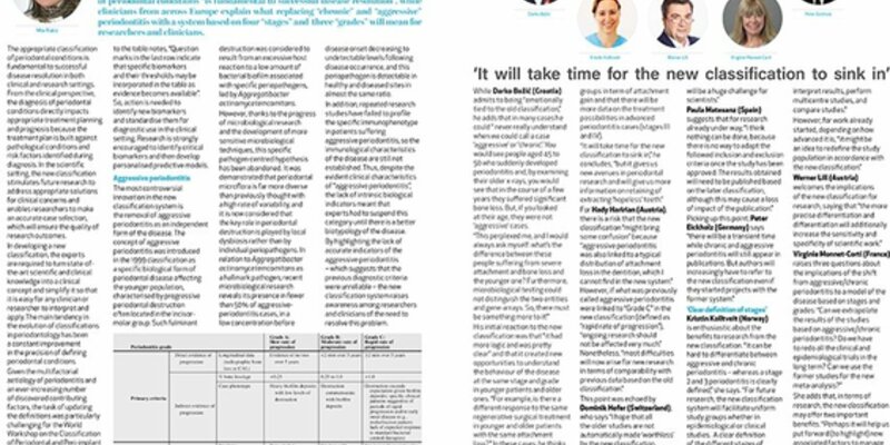 Clinicians highlight impact of new classification on research