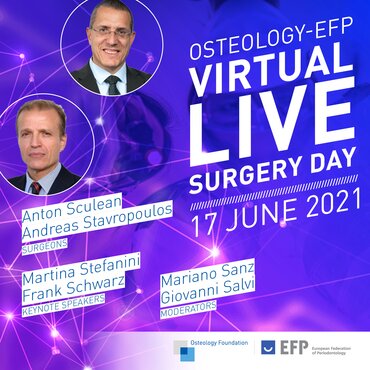 EFP announces live surgery day with the Osteology Foundation