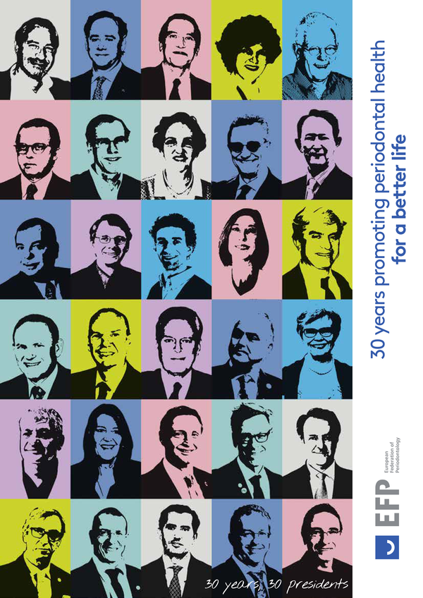 Cover of EFP 30th anniversary booklet
