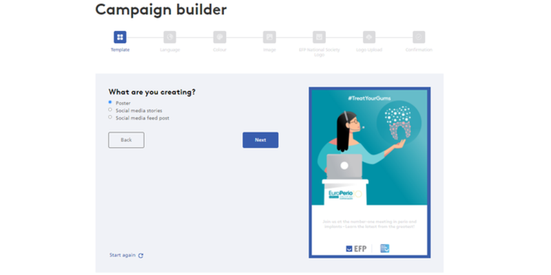 Build your own ‘Treat your gums’ campaign for Gum Health Day 2022 – the EFP’s innovative approach to raising health awareness