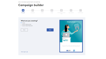 Build your own ‘Treat your gums’ campaign for Gum Health Day 2022 – the EFP’s innovative approach to raising health awareness