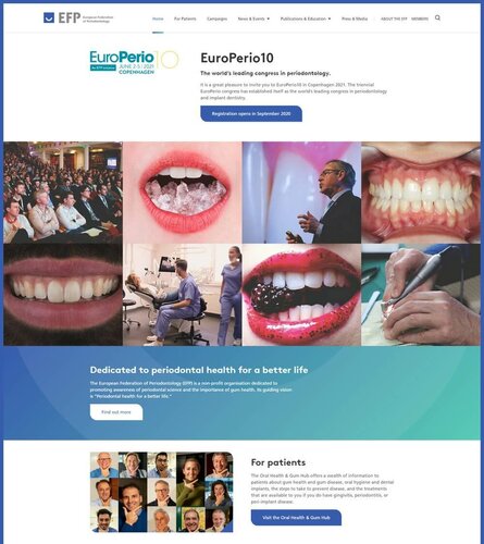 New-look EFP website is launched with enhanced section for patients and ‘brighter’ look