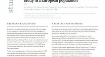 ‘Chronic periodontitis is associated with erectile dysfunction,’ study shows