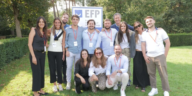 staff and students at symposium
