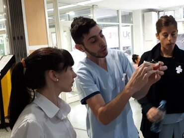 Gum Health Day 2019: Argentina – stands at universities and self-testing