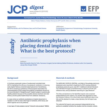 New-look JCP Digest explores protocols for antibiotic use