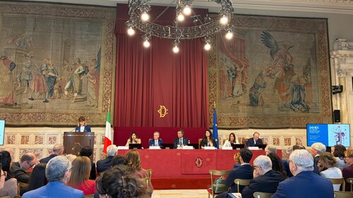 Launch of oral health and sports report in Rome