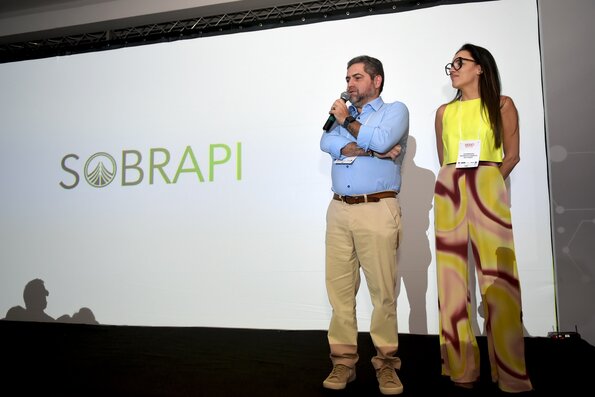 SOBRAPE congress in Brazil Alexandra Dias and Sergio Kahn organisers of Perio por elas