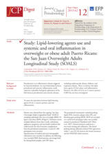 Lipid-lowering agents use and systemic and oral inflammation in overweight or obese adult Puerto Ricans: the San Juan Overweight Adults Longitudinal Study (SOALS)