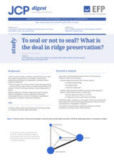 To seal or not to seal? What is the deal in ridge preservation?