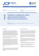 Antibiotic prophylaxis when placing dental implants: what is the best protocol?