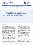 Mastication in patients with periodontitis