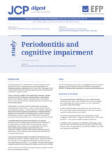 Periodontitis and cognitive impairment