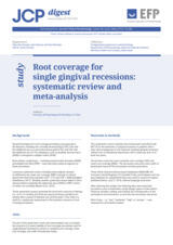 Root coverage for single gingival recessions