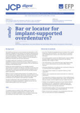 Bar or locator for implant-supported overdentures?